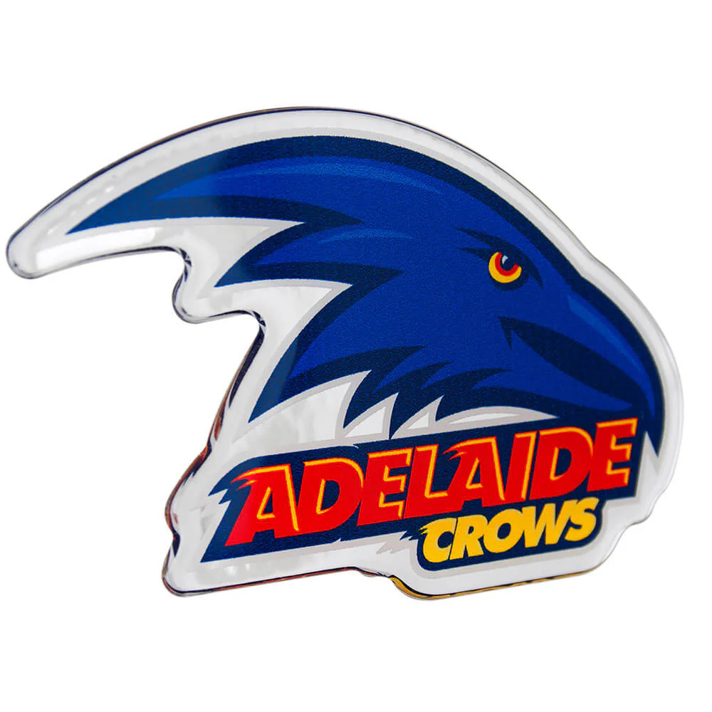 Adelaide Crows Lensed Chrome Decal - Image 3