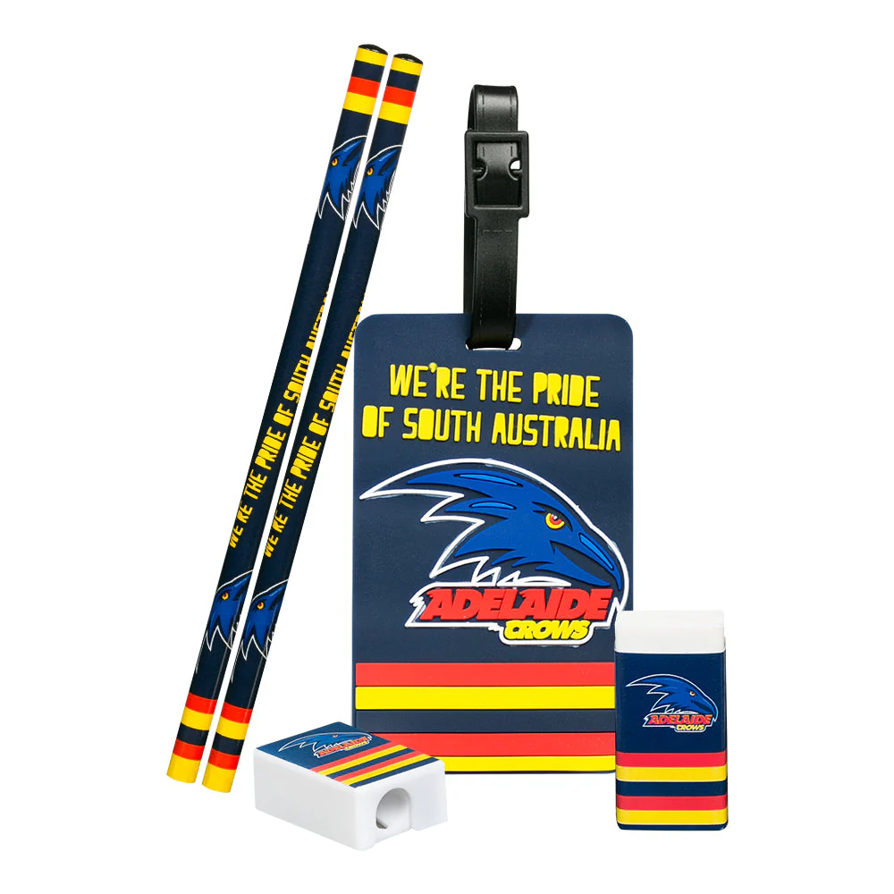 Adelaide Crows Stationery And Bag Tag Set - Image 4