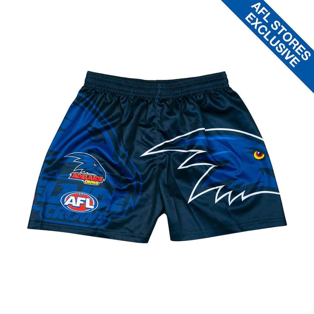 Adelaide Crows Youth Logo Footy Shorts - Image 4
