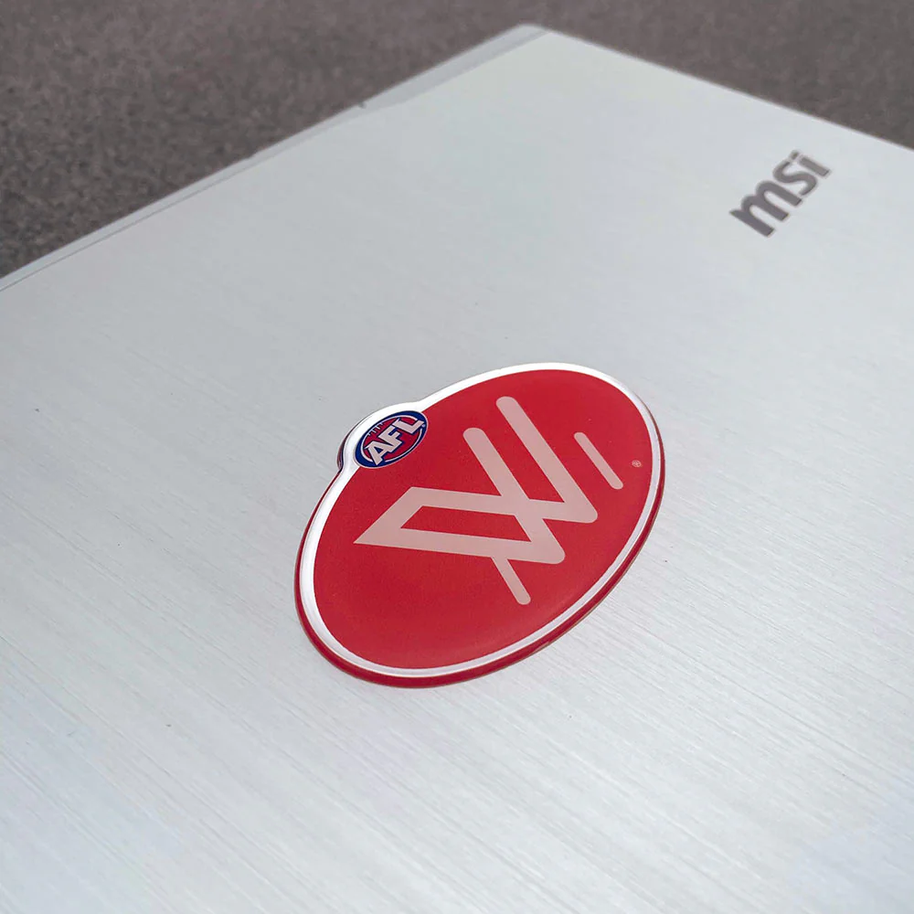 AFLW Lensed Chrome Decal - Image 10