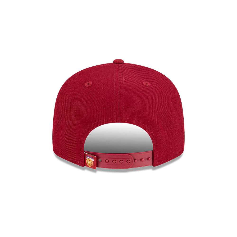 Brisbane Lions New Era 9fifty Sliced Cap - Image 6