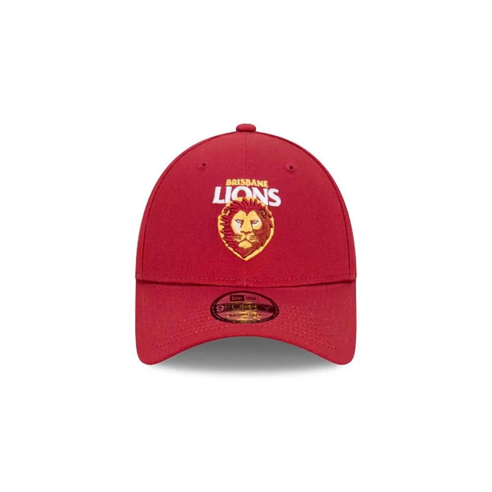 Brisbane Lions New Era 9forty Cloth Strap Cap - Image 5