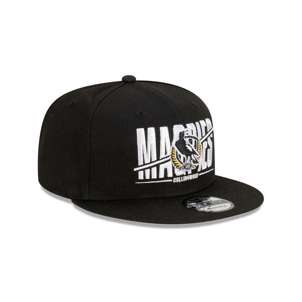 Collingwood New Era 9fifty Sliced Cap - Image 7