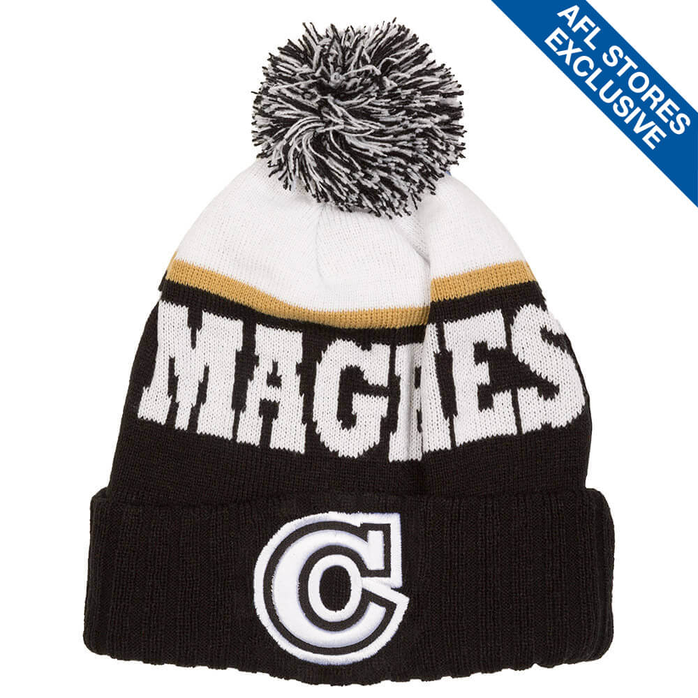 Collingwood Letter Logo Beanie - Image 3