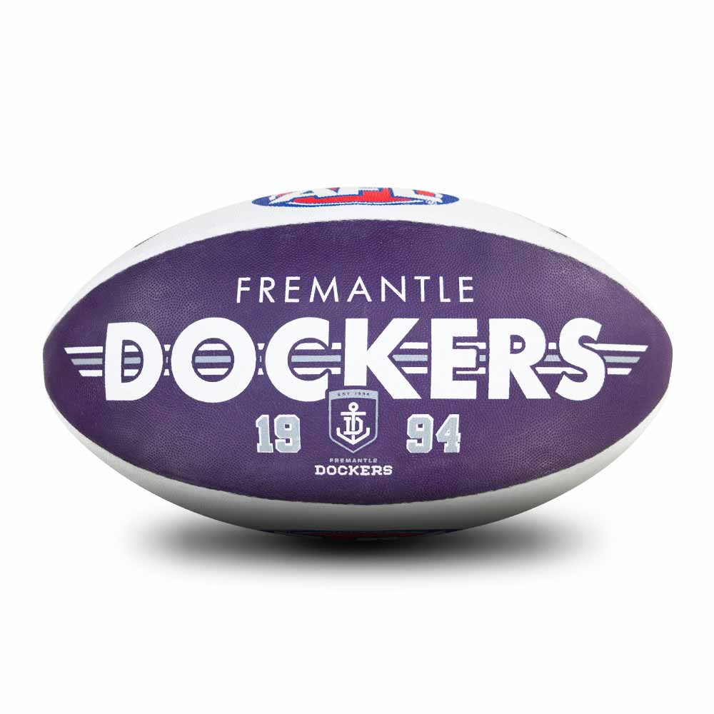 Fremantle Dockers Synthetic Football - Size 5 - Image 4