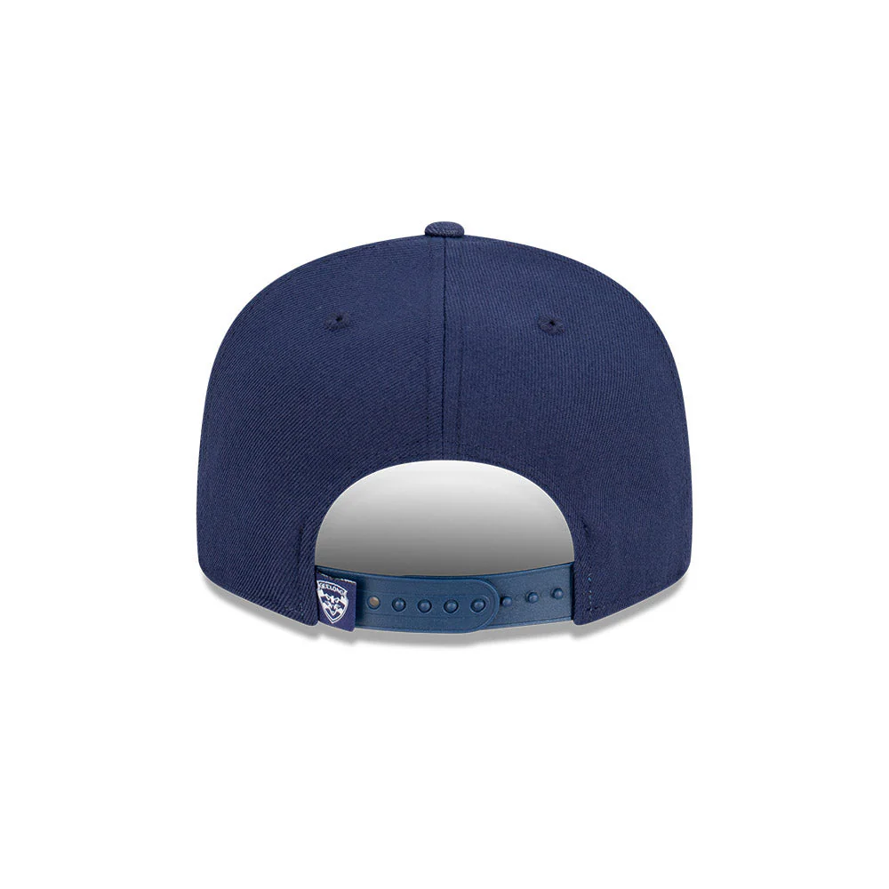 Geelong Cats New Era 9fifty Sliced Cap - Image 7