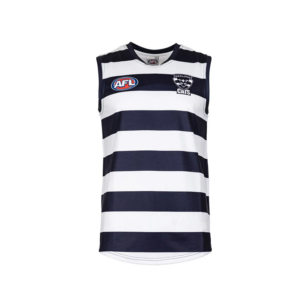 Geelong Cats Toddler Sleeveless Replica Guernsey - Image 6