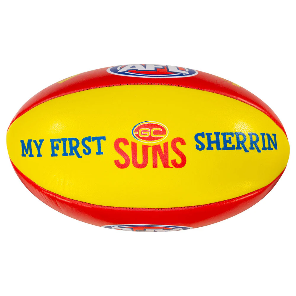 Gold Coast Suns Sherrin My First Footy - Image 5