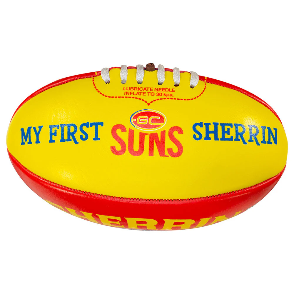 Gold Coast Suns Sherrin My First Footy - Image 8