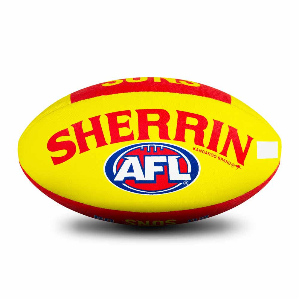 Gold Coast Suns Synthetic Football - Size 5 - Image 3
