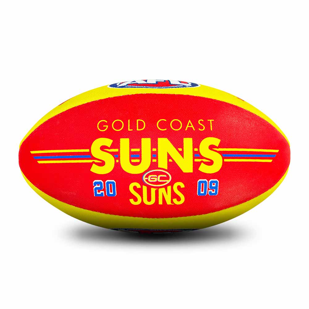 Gold Coast Suns Synthetic Football - Size 5 - Image 8