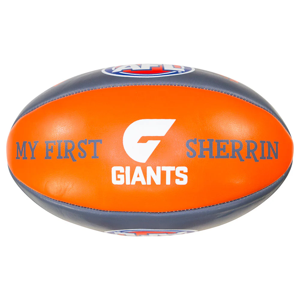 GWS Giants Sherrin My First Footy - Image 3