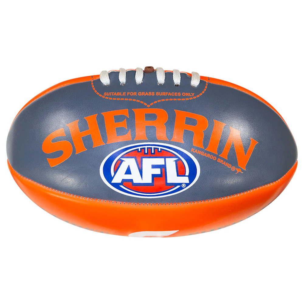 GWS Giants Sherrin My First Footy - Image 4