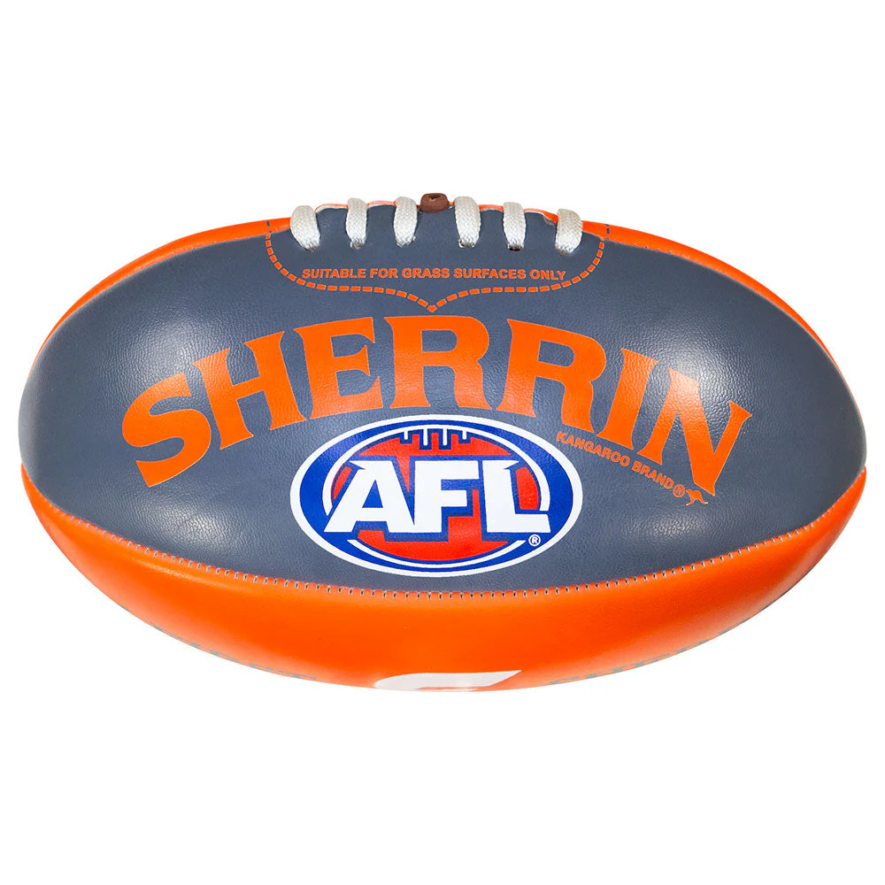 GWS Giants Sherrin My First Footy - Image 6