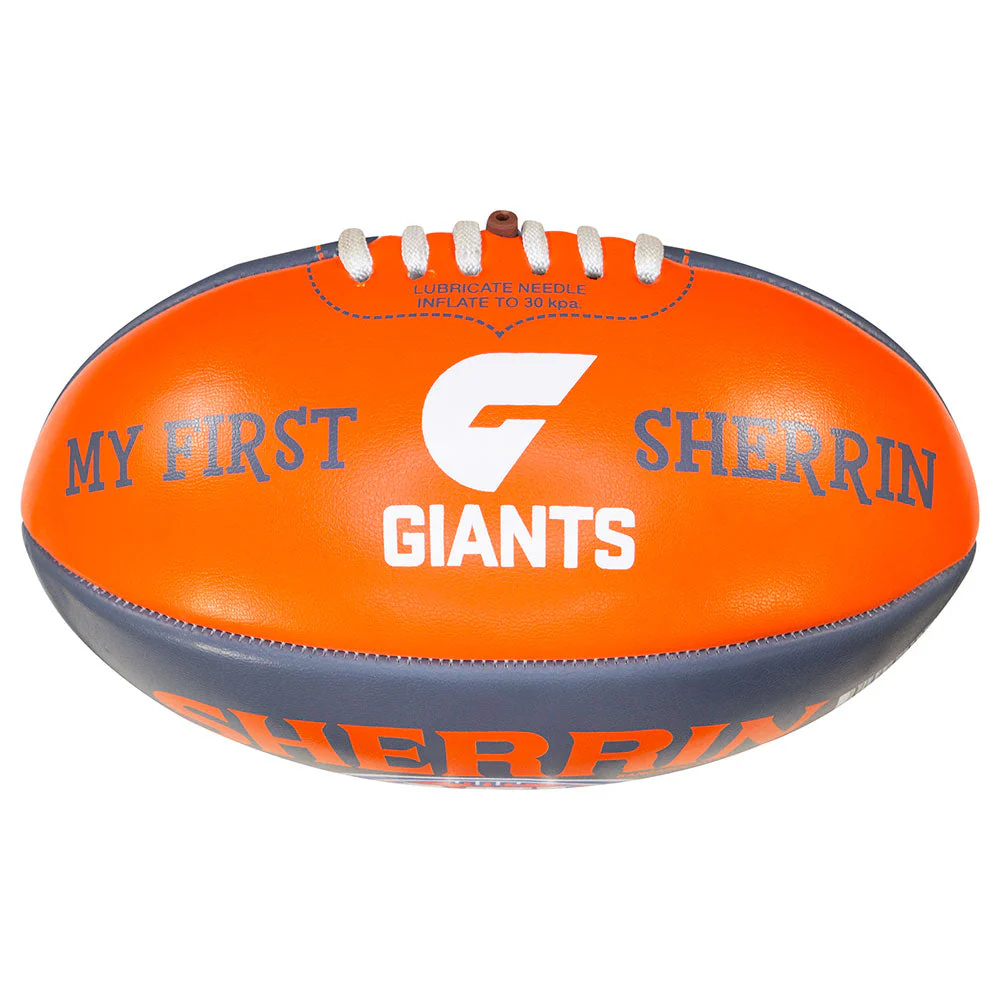 GWS Giants Sherrin My First Footy - Image 8