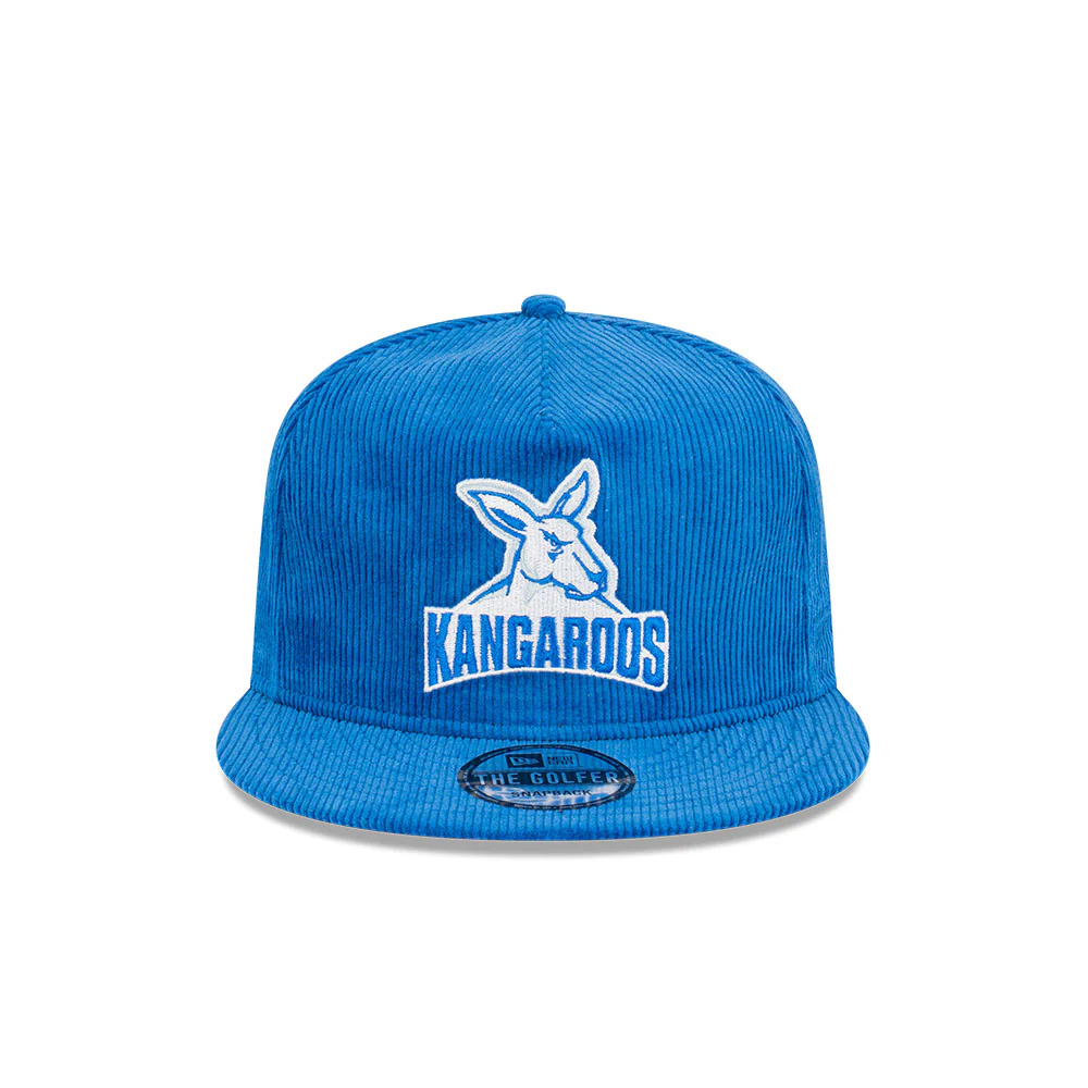 North Melbourne New Era Cord Golfer Cap - Image 3