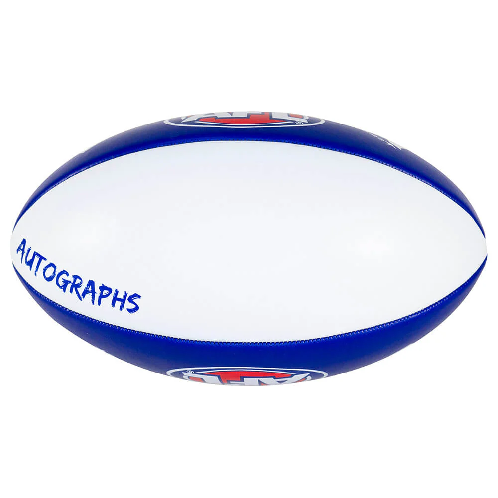 North Melbourne Autograph Football Size 3 - Image 3