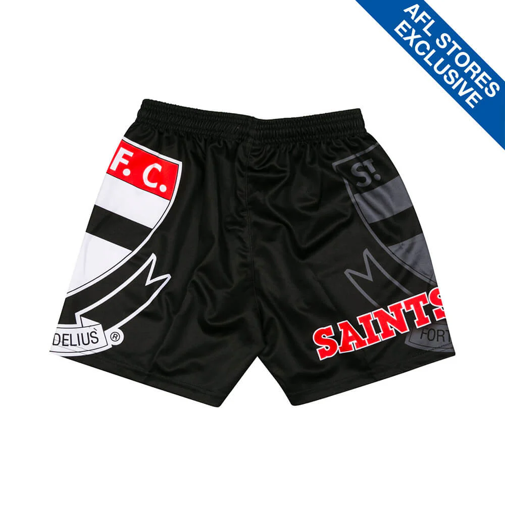 St Kilda Youth Logo Footy Shorts - Image 5