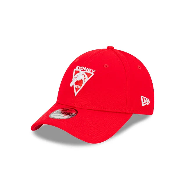Sydney Swans New Era 9forty Cloth Strap Cap - Image 8