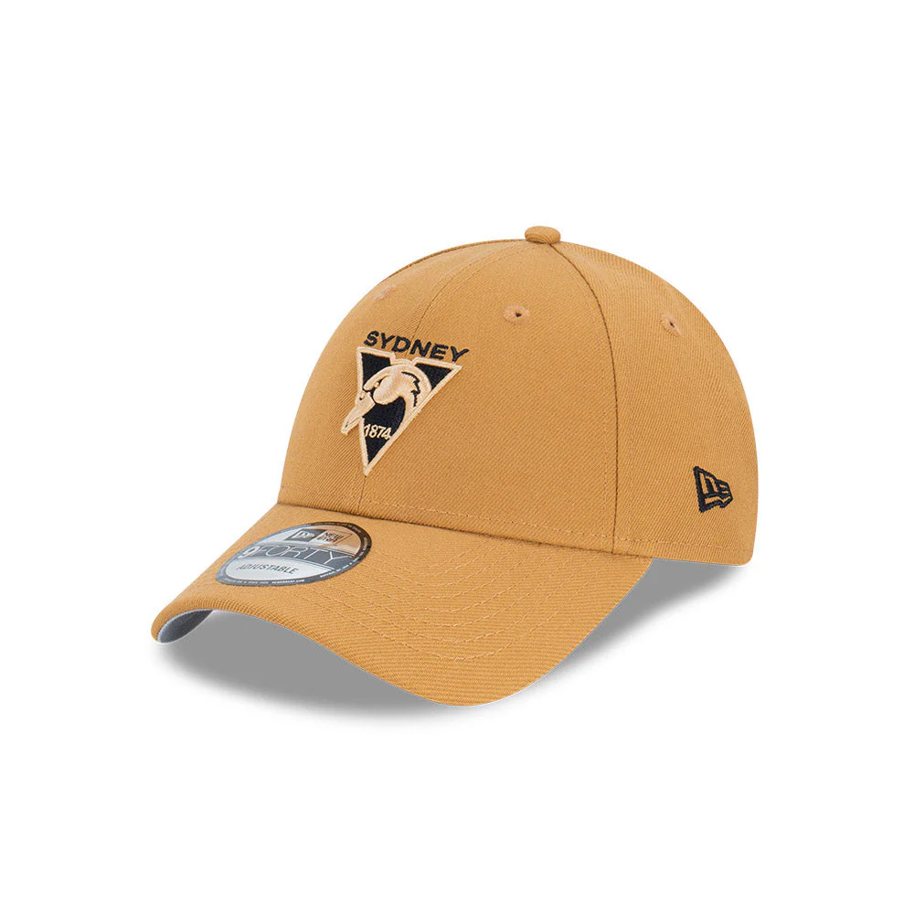 Sydney Swans New Era Wheat 9forty Cap - Image 5