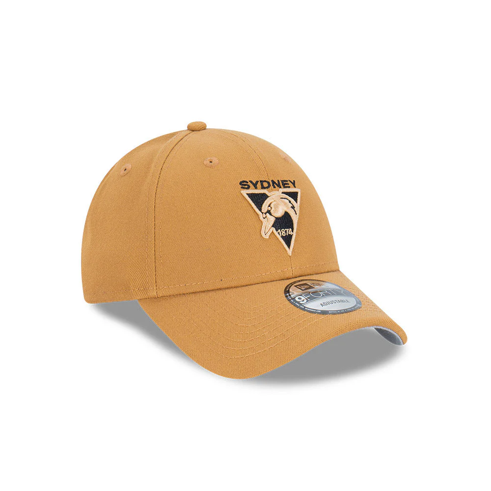Sydney Swans New Era Wheat 9forty Cap - Image 6